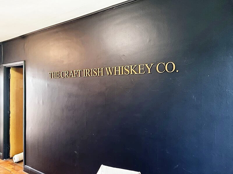 Reception Desk Wall Sign